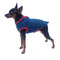 S Size Fuchsia Outdoor Pet Dog Puppy Winter Warm Fleece Jumper Vest Coat Jacket Apparel Clothes