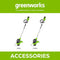 Greenworks 0.065" Dual Line Replacement String Trimmer Line Spool, 3 Count (Pack of 1)