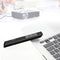 KNORVAY N26 Laser Pointer, RF 2.4GHz Wireless Presenter Pointer PowerPoint Clicker for Presentation with Protective Pouch (Black)