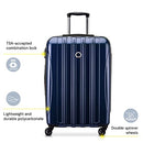 DELSEY Paris Helium Aero Hardside Expandable Luggage with Spinner Wheels, Titanium, Carry-On 21 Inch, Helium Aero Hardside Expandable Luggage with Spinner Wheels