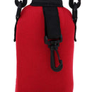 2pcs Water Bottle Holder Insulated Water Bottle Carrier/Bag/Pouch/Case/Cover/Sleeve with Shoulder Strap Zipper Buckle