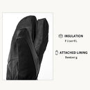 Hestra All Mountain CZone 3-Finger Glove - Waterproof, Versatile 3-Finger Glove for Skiing, Snowboarding and Mountaineering - Black - 8