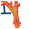Hot Wheels Track Set with 1 Hot Wheels Car, Tall Figure-8 Track for Race & Stunting, Connects to Other Hot Wheels Tracks, Folds for Convenient Storage Multicolor HMB15