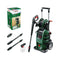 Bosch 2200W Electric High Pressure Washer Cleaner 2175 PSI, Induction Motor, 4 Cylinder Pump, Rotary & Variable Fan Lance, 8m Hose, Self Priming Capable,On-Board Accessory Storage, AdvancedAquatak 150
