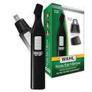 Wahl Battery Nose, Ear, & Eyebrow Wet/Dry Personal Nose Hair Trimmer for Men and Women - Model 5567-2701