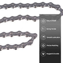 ZTTO Bike Chain 6/7/8/9/10/11/12 Speed Bicycle Chain with Quick Link 116/126 Link Universal, Silver(6/7/8 Speed)