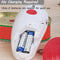 Electric Can Opener For Kitchen One Touch Automatic Can Opener Electric for Almost Cans Battery Operated Can Opener For Seniors and Arthritis Smooth Edge Hands Free Food-Safe (Red)