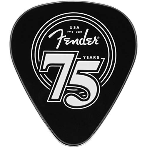 Fender 75th Anniversary Tin-18 Count Guitar Picks (1980351075)