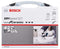 Bosch 2608576669 Dryspeed/Milling Cutter Set (Tile Drill Bit for Angle Grinder)