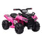 MAZAM Kids Ride On Car Kid Ride-On Toys - 4 Wheeler Electric Quad Kids ATV with Music/Horn/LED Lights/USB, Toy for Kids from 3 Years Old, Pink