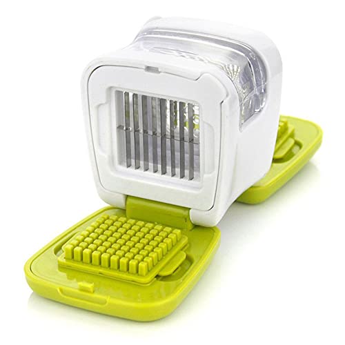 Chopper Garlic Press Box, Plastic ABS Garlic Cutter Mincer Rocker Ginger Mashing Box Crusher Kitchen Presser Squeezer