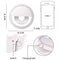 [2Pack]Selfie Ring Light for iPhone & Android,Clip on Ring Light Rechargeable Flash with 36 LEDs for iPhone Laptop iPad Photography Camera Video Girls Makeup