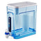 ZeroWater 22-Cup Ready-Read 5-Stage Water Filter Dispenser with Instant Read Out - 0 TDS IAPMO Certified to Reduce Lead, Chromium, and PFOA/PFOS
