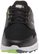 Callaway Men's Solana Sl Golf Shoe, Black/Lime, 8