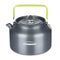 OVERMONT 1.6L Camping Kettle Lightweight Aluminium Teapot for Outdoor Cooking Backpacking Picnic Hiking Trekking