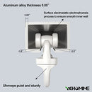 YXHOMME Ceiling Curtain Track, Telescopic Ceiling Mount Curtain Track System Adjustable Room Divider Track Set (2.8ft-5ft)