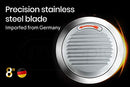 EUROCHEF Commercial 280W 8" Food Slicer Machine for Meat, Cheese