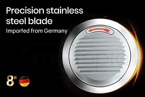 EUROCHEF Commercial 280W 8" Food Slicer Machine for Meat, Cheese