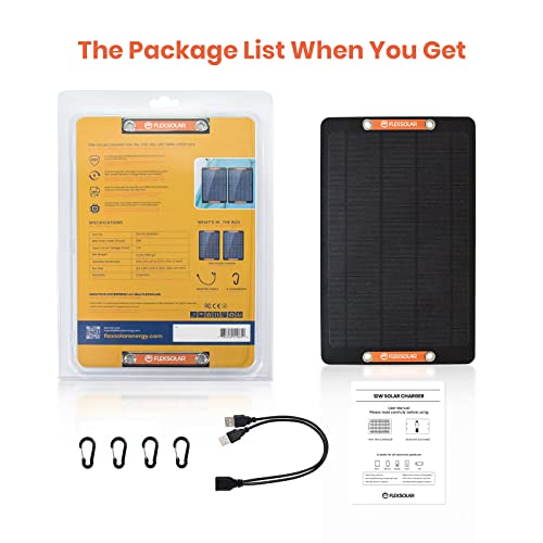 2pcs USB Solar Panel 6W 5V Monocrystalline Mini Solar Panels with USB 2.0 Port,Waterproof IP67 Lightweight Backpack Solar Charger for Mini Fan,Cellphone,Bicycle,Security Camera and Outdoor