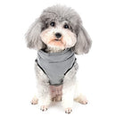 Zunea Dog Jacket Coat for Small Dogs Cats Winter Warm Puppy Clothes with D-Ring for Harness Leash Soft Zipper Jacket Cold Weather Pet Apparel Clothing for Chihuahua Yorkie Gray XS