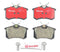Brembo P85020N Rear Disc Brake Pad