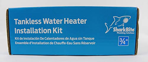 SharkBite 25374 Water Heater Valves Installation Kit