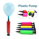 Balloon Pump Hand Held | Portable Air Pump Balloon Pump Inflator - Hand Pump for Inflatables, Pool Floats, Party Garlands (Random Color) Generic