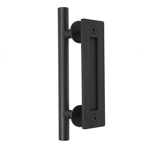 12" Barn Door Handle Sliding Flush Pull Wood Door Gate Hardware Stainless Steel