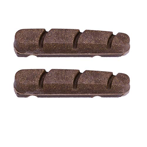 VeloChampion Brake Pads for Bicycle Compatible with Shimano/Sram | Bike Brake Pads for Carbon Rims | Brake Inserts Compatible with Dura Ace, Ultegra, 105 and All Sram Brakesets (4)