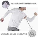 ROCKBROS UV Protection Cooling Arm Sleeves for Men Women UPF 50+ Sun Sleeves to Cover Arm Outdoor Sports Golf Cycling Running Football Basketball