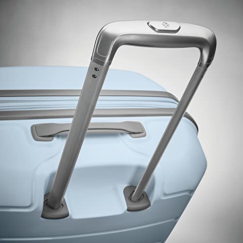 Samsonite Freeform Hardside Expandable with Double Spinner Wheels, Powder Blue, 2-Piece Set (21/28), Freeform Hardside Expandable with Double Spinner Wheels