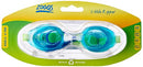 Zoggs Kids' Little Ripper Swimming Goggles Anti-Fog and Uv Protection (up to 6), Aqua,Green,Tint, 0-6 Years