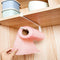 2 Packs Kitchen Cabinet Cupboard Under Shelf Storage Paper Towel Roll Holder Dispenser Napkins Storage Rack