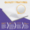 Avarrix Australia A4 Sticker Paper, Paper-Based Glossy White, 50 Sheets, Self Adhesive Premium Glossy Sticker Paper for Inkjet and Laser Printer, 90gsm Thickness Printable Label Sheets
