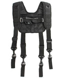 MELOTOUGH Tactical Outdoor H-Harness Duty Belt Suspenders Black (Battle Belt not Included)