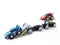 6pc Hape Race Car Transporter Track w/Removable Driver Kids Activity Toy 3+