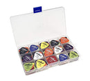 100pcs Alice Matte Anti-Skid Acoustic Electric Guitar Picks Plectrum 6 Thickness 0.58/0.71/0.81/0.96/1.20/1.50 mm With Pick Case Storage Box