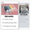 Clear Travel Toiletry Bag - Airport Security Liquids Bags, Airport Liquid Bag 20 x 20cm TSA Approved, Travel Accessories Makeup Bags Holiday Essentials Luggage for Men Women, 2pcs Black/Grey, 20*20CM