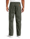 Carhartt Men's Ripstop Multi-Cargo Scrub Pant, Olive, Small