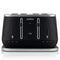 Sunbeam Kyoto City Collection 4-Slice Toaster | High Lift & Quick Check Lever, Self-Centering Slots, 9 Browning Settings, Removable Crumb Tray, Black TAM8004BK