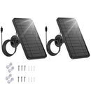 [2 Pack] 5V 5W Blink Solar Panel for Blink XT/Blink XT2/Blink Outdoor (3rd Gen) Solar Panel Charger with Blink Solar Panel Accessories,2200mAh Rechargeable,360° Adjustment Mount,13.1ft Charging Cord