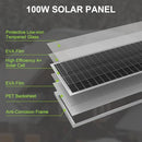 100 Watt Monocrystalline Solar Panel (100W Solar Panel)