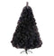 Ariv Black Christmas Tree 1.2M/3.94ft Color Xmas Tree 90 PVC Tips Metal Stand Frame Deco Family Store Hotel Home Party Holiday Decoration Ornaments