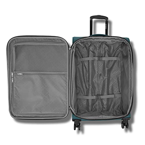 Samsonite Unisex Saire LTE Softside Expandable Luggage with Spinner Wheels, Pine Green, 3-Piece Set (20/25/28), Saire LTE Softside Expandable Luggage with Spinner Wheels