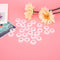 Silicone Rubber Gaskets Washer for Swing Flip Bottles, Bottle Seals Gasket Home Brew Beer Top Washers Leak Proof Soda Seal White Cap High Pressure Stoppers Compatible with Brew Beer Sealing Use
