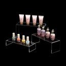 ihomecooker 6 Pc Black Metal Display Risers Showcase for Shoe Risers Retail Stand Cupcake Stand Dessert Stand (6P-Clear)