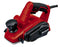 Einhell 4345310 TC-PL 750 Electric Planer | Up to 2mm Chip Depth, Aluminium Soleplate, Parallel Stop, Fold Depth Stop | 750W Wood Plane for Doors and Woodworking Includes Carbide Planing Knife, Red