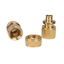 Gardeningwill 3 Way Coupling Water Garden Hose Male Fitting Joiner Adaptor with Quick Connectors