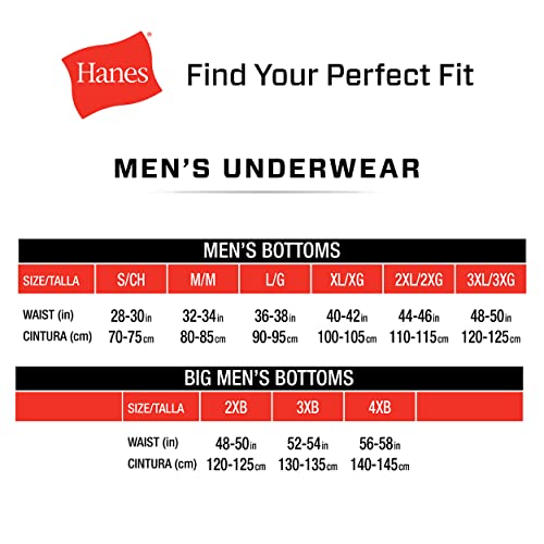 Hanes Men's Boxer Briefs with Comfort Flex Waistband (Black/Grey - 5 Pack, XXXX-Large), Black/Grey - 5 Pack, 4X-Large