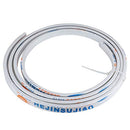 Ziang Bendable Straight Curved Curtain Track Alloy Plastic Windows and Balcony Curtain Track Soft Curved Track Curved Track Rail Slide Rail Accessories (4 Meters)